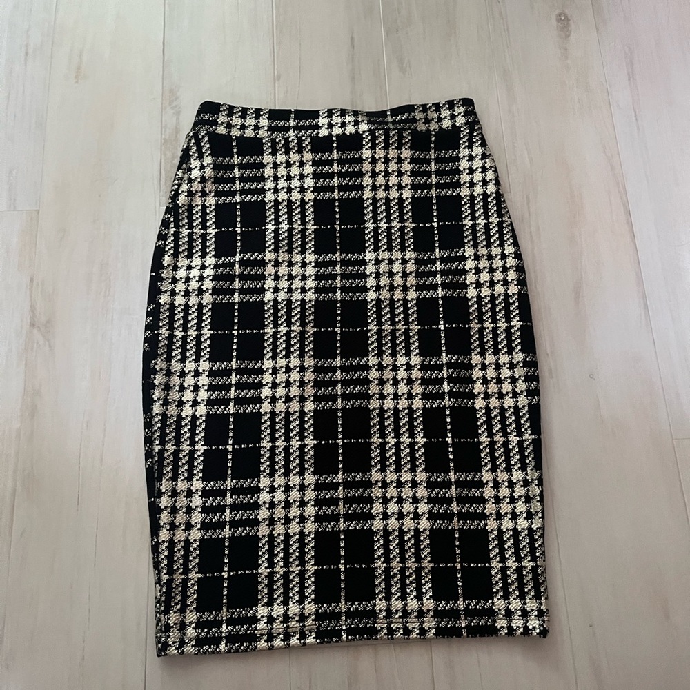 Plaid skirt